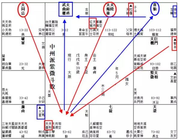 准紫微斗数推断人性主要以命宫与福德宫两大系统为主导