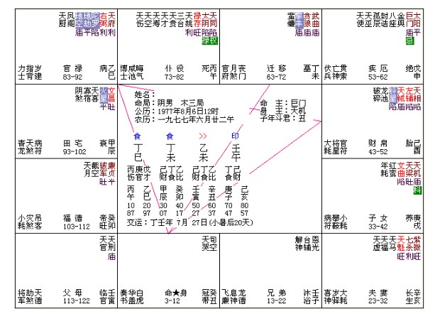 紫薇命盘事业宫_紫薇命盘疾厄宫天相_紫薇天相入迁移宫